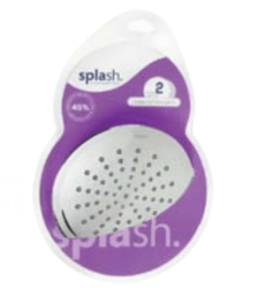 ראש מקלחת שטוח SPLASH ראש מקלחת שטוח SPLASH