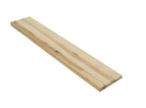 מדף מעץ אורן 20X120  ס"מ