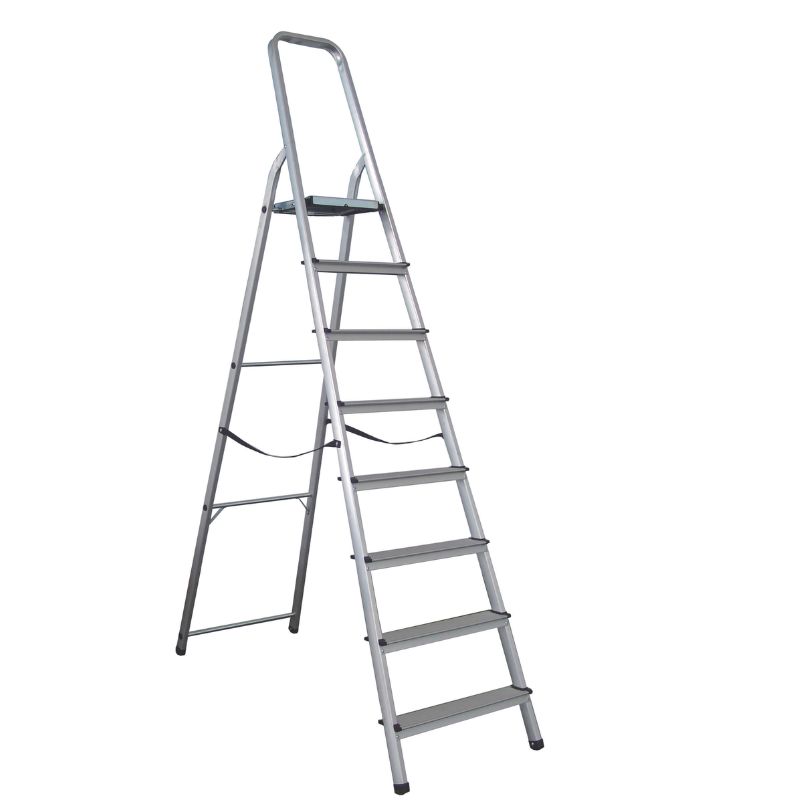 סולם אלומיניום 8 שלבים סולם אלומיניום 8 שלבים