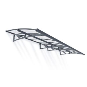 גגון AMSTERDAM אפור שקוף 1.4x4.5 מבית פלרם - Canopia גגון AMSTERDAM אפור שקוף 1.4x4.5 מבית פלרם - Canopia