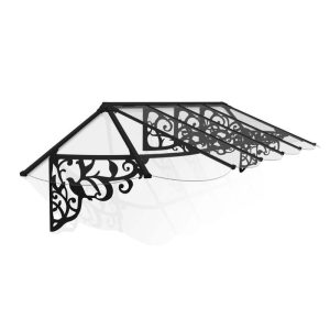 גגון LILY שחור שקוף 0.9x3.7 מבית פלרם - Canopia גגון LILY שחור שקוף 0.9x3.7 מבית פלרם - Canopia