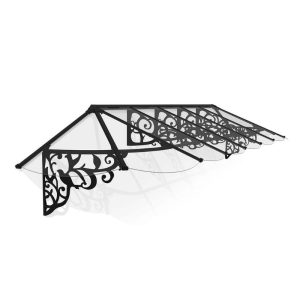 גגון LILY שחור שקוף 0.9x4.2 מבית פלרם - Canopia גגון LILY שחור שקוף 0.9x4.2 מבית פלרם - Canopia
