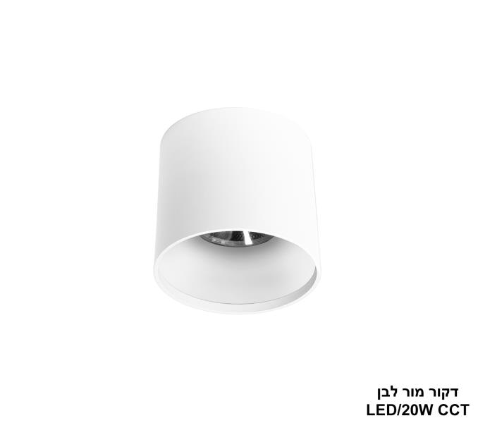 דקור מור 20W לבן CCT דקור מור 20W לבן CCT