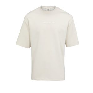 טי-שירט Printed Oversized Lenny צבע שמנת טי-שירט Printed Oversized Lenny צבע שמנת